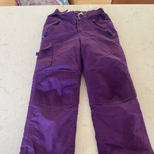 Purple champion snow pants